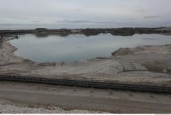 Photo Textures of Background Gravel Mining